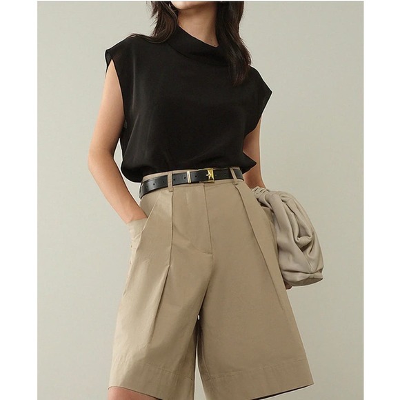 NWT Commense Cap Sleeve Shirt - Picture 2 of 12